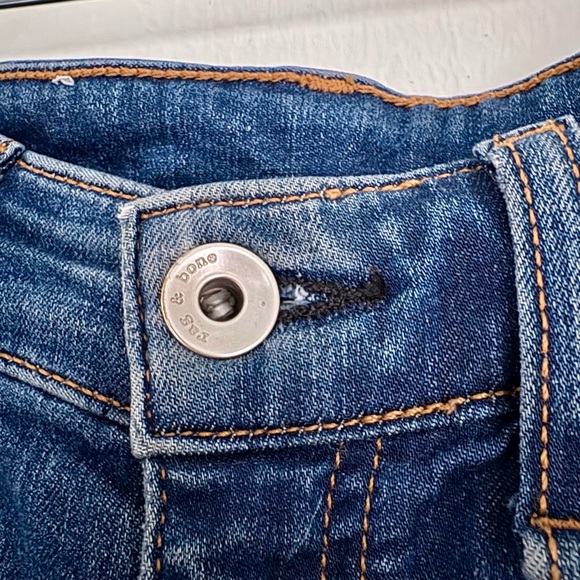rag & bone Dark Blue Skinny Leg Jeans 9” - Picture 5 of 11